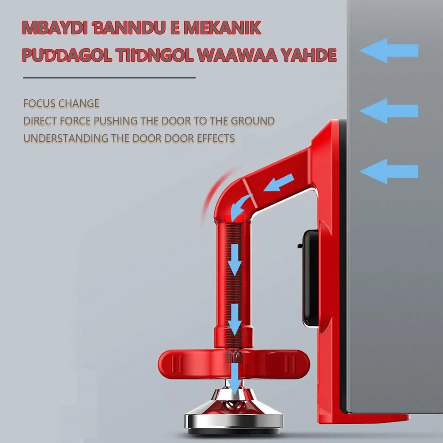 SecureStop – Portable Door Lock & Alarm for Travel Safety