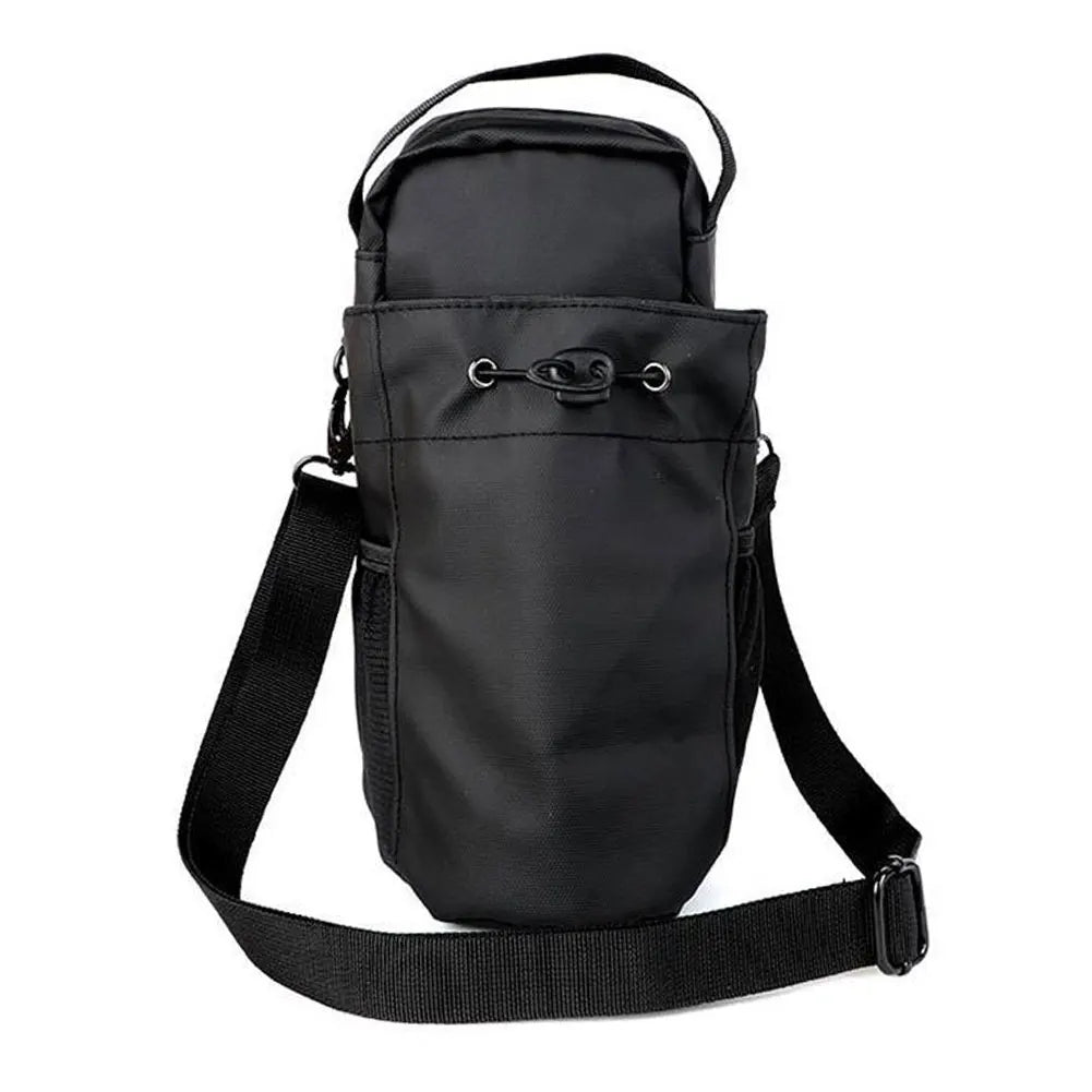 Magnetic Crossbody Gym Bag with Water Bottle Pouch and Phone Holder for Fitness and Travel