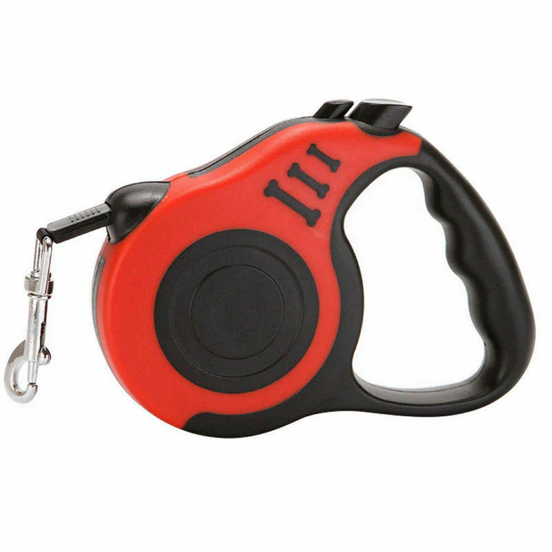 QuickStop Retractable Leash – Dual Size Control with Lock & Brake