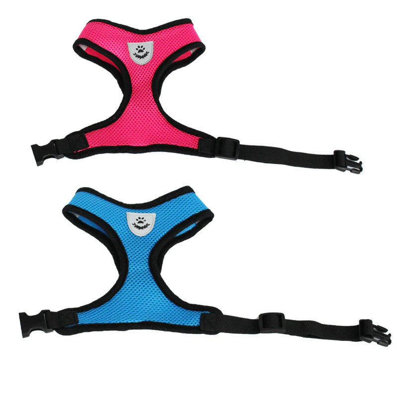 Reflective Harness & Leash Combo – Secure Fit for Small to XL Dogs & Cats