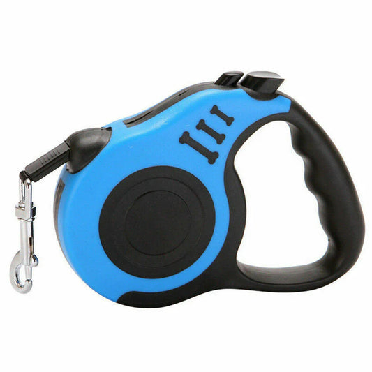 QuickStop Retractable Leash – Dual Size Control with Lock & Brake